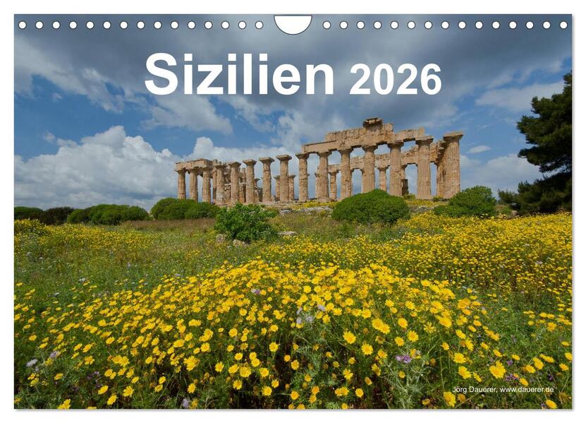 Sizilien 2026 (Wandkalender 2026 DIN A4 quer) CALVENDO Monatskalender