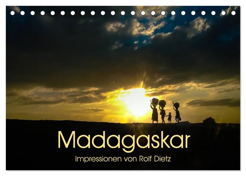Madagaskar - Impressionen von Rolf Dietz (Tischkalender 2026 DIN A5 quer) CALVENDO Monatskalender