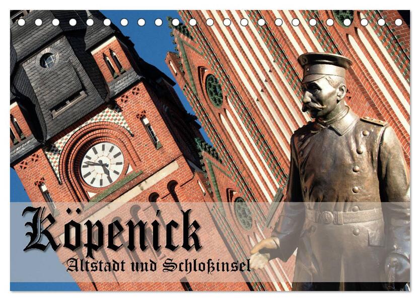 Köpenick - Altstadt und Schlossinsel (Tischkalender 2026 DIN A5 quer) CALVENDO Monatskalender