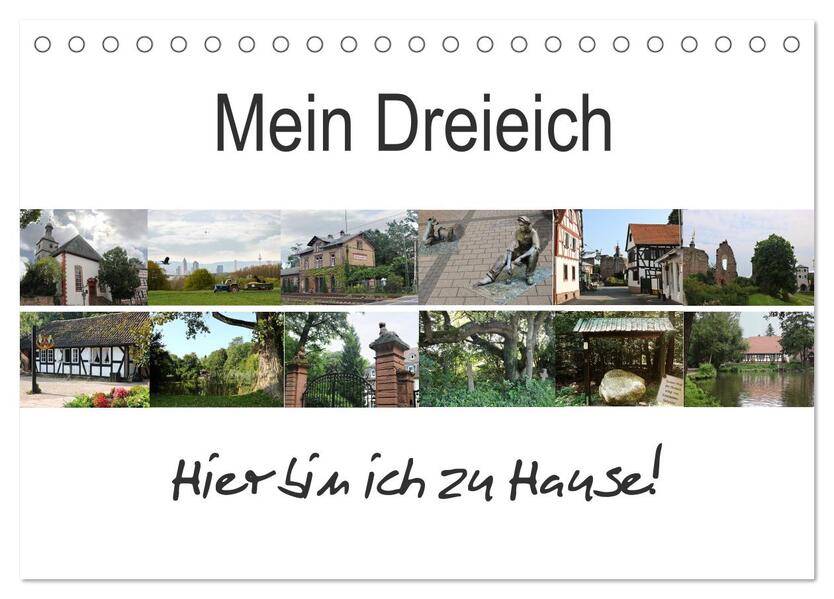 Mein Dreieich (Tischkalender 2026 DIN A5 quer) CALVENDO Monatskalender