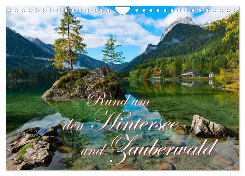 Rund um den Hintersee und Zauberwald (Wandkalender 2026 DIN A4 quer) CALVENDO Monatskalender