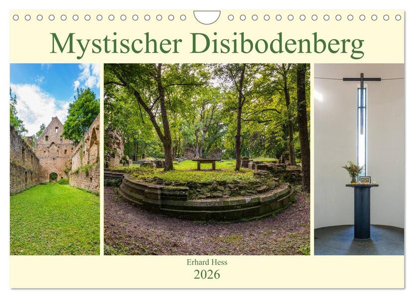 Mystischer Disibodenberg (Wandkalender 2026 DIN A4 quer) CALVENDO Monatskalender