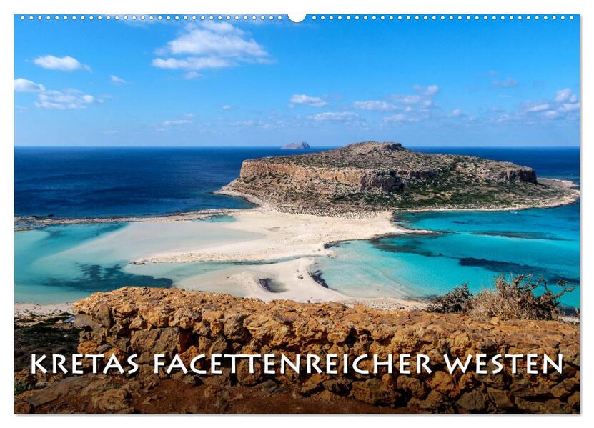 Kretas facettenreicher Westen (Wandkalender 2026 DIN A2 quer) CALVENDO Monatskalender