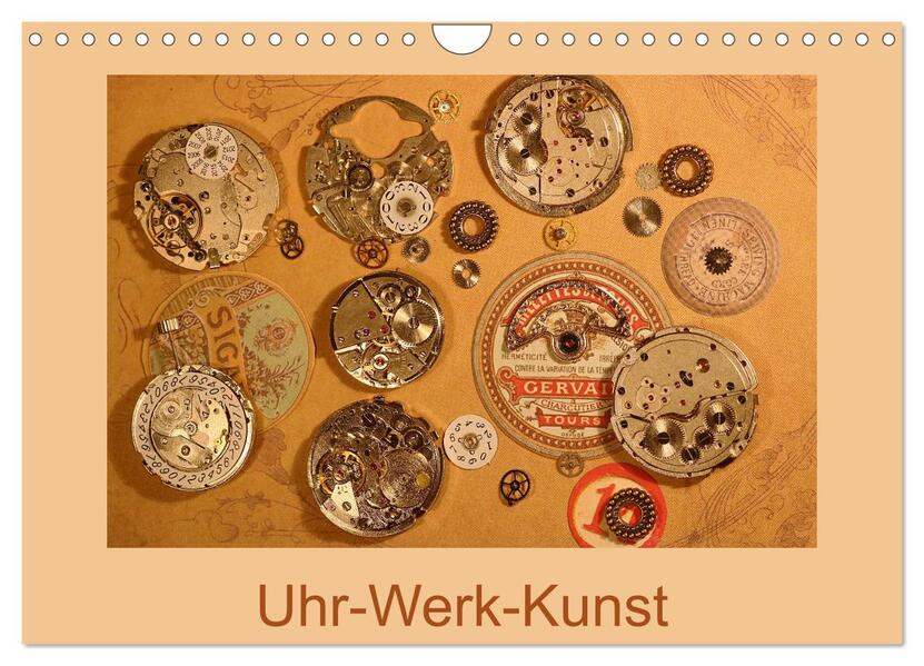 Uhr-Werk-Kunst (Wandkalender 2026 DIN A4 quer) CALVENDO Monatskalender