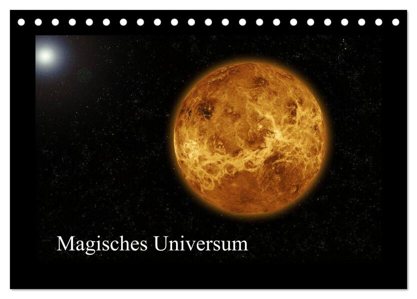 Magisches Universum (Tischkalender 2026 DIN A5 quer) CALVENDO Monatskalender
