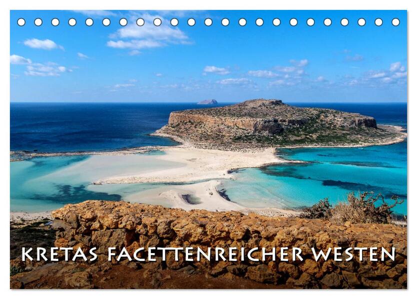 Kretas facettenreicher Westen (Tischkalender 2026 DIN A5 quer) CALVENDO Monatskalender