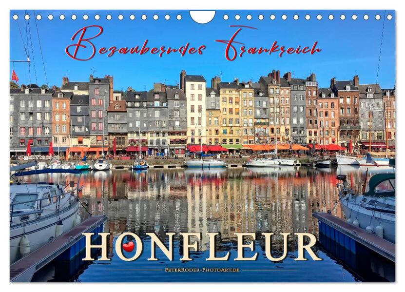 Honfleur - Bezauberndes Frankreich (Wandkalender 2026 DIN A4 quer) CALVENDO Monatskalender