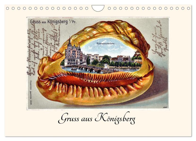 Gruss aus Königsberg (Wandkalender 2026 DIN A4 quer) CALVENDO Monatskalender