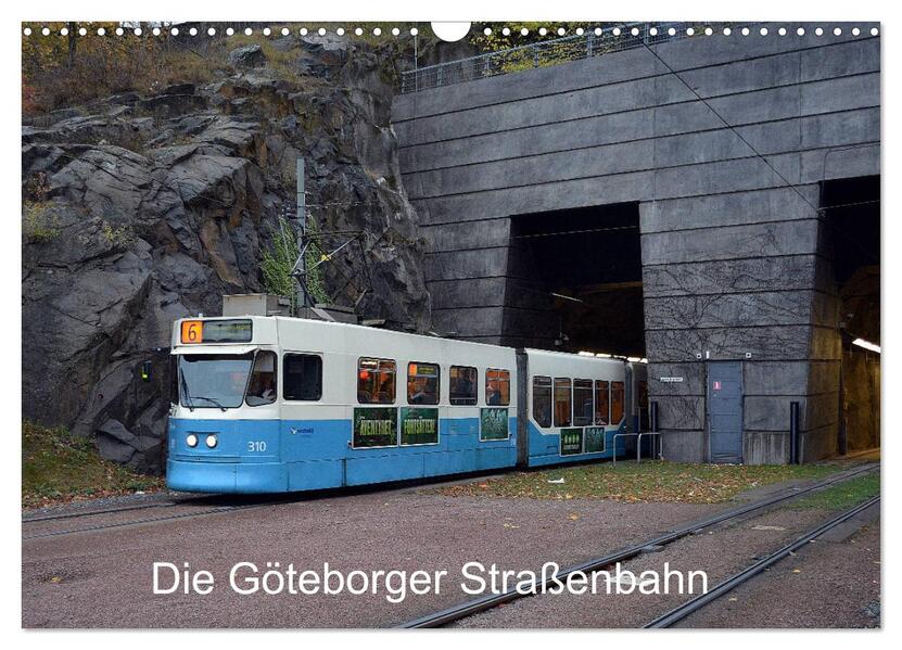 Die Göteborger Straßenbahn (Wandkalender 2026 DIN A3 quer) CALVENDO Monatskalender