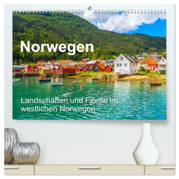 Norwegen - Landschaften und Fjorde im westlichen Norwegen (hochwertiger Premium Wandkalender 2026 DIN A2 quer) Kunstdruck in Hochglanz