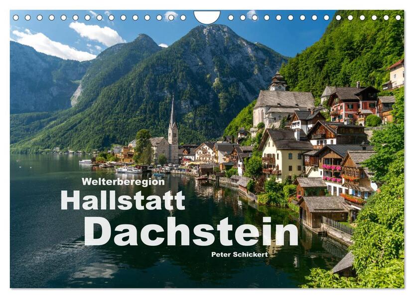 Welterberegion Hallstatt Dachstein (Wandkalender 2026 DIN A4 quer) CALVENDO Monatskalender