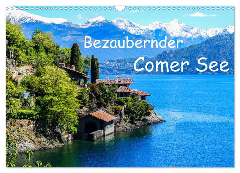 Bezaubernder Comer See (Wandkalender 2026 DIN A3 quer) CALVENDO Monatskalender