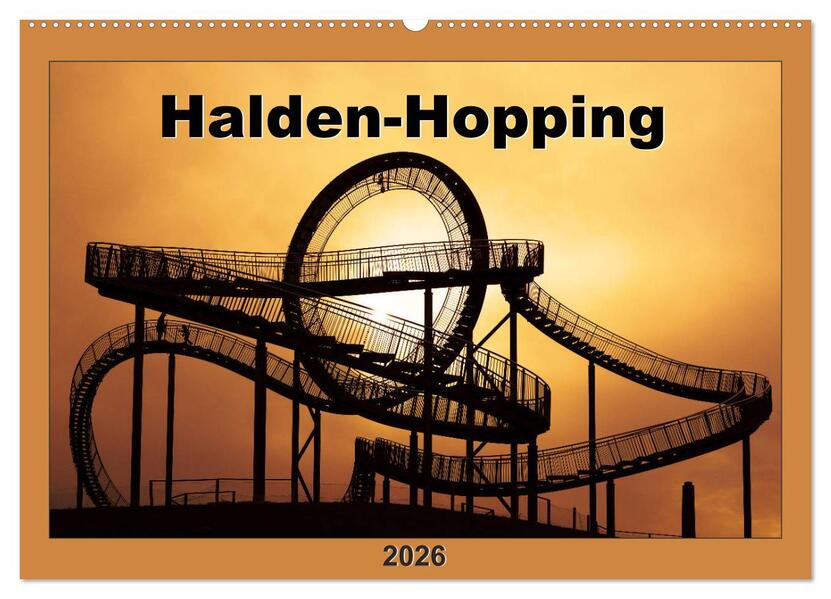 Halden-Hopping (Wandkalender 2026 DIN A2 quer) CALVENDO Monatskalender