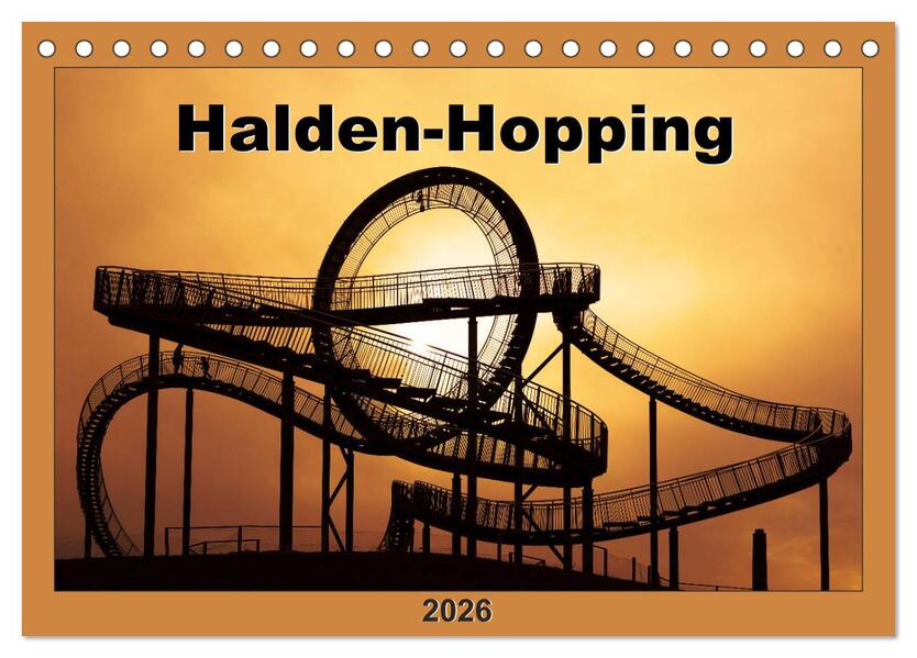 Halden-Hopping (Tischkalender 2026 DIN A5 quer) CALVENDO Monatskalender