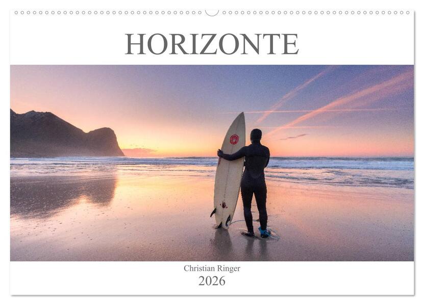 Horizonte (Wandkalender 2026 DIN A2 quer) CALVENDO Monatskalender