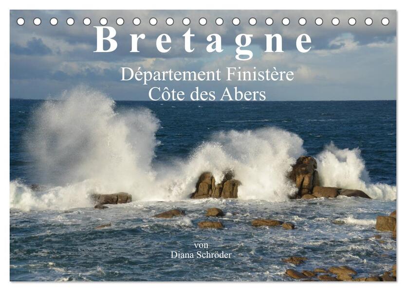 Bretagne. Département Finistère - Côte des Abers (Tischkalender 2026 DIN A5 quer) CALVENDO Monatskalender