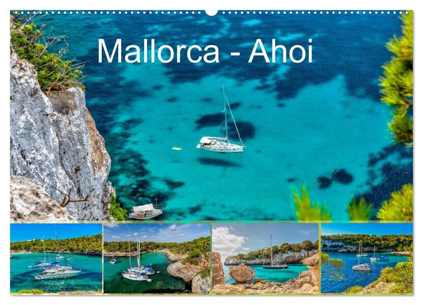 Mallorca - Ahoi (Wandkalender 2026 DIN A2 quer) CALVENDO Monatskalender