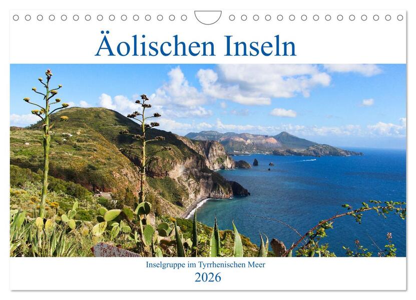 Äolische Inseln (Wandkalender 2026 DIN A4 quer) CALVENDO Monatskalender
