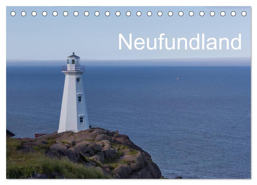 Neufundland Impressionen 2026 (Tischkalender 2026 DIN A5 quer) CALVENDO Monatskalender