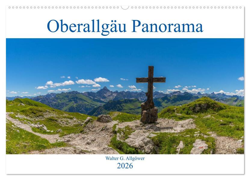 Oberallgäu Panorama (Wandkalender 2026 DIN A2 quer) CALVENDO Monatskalender