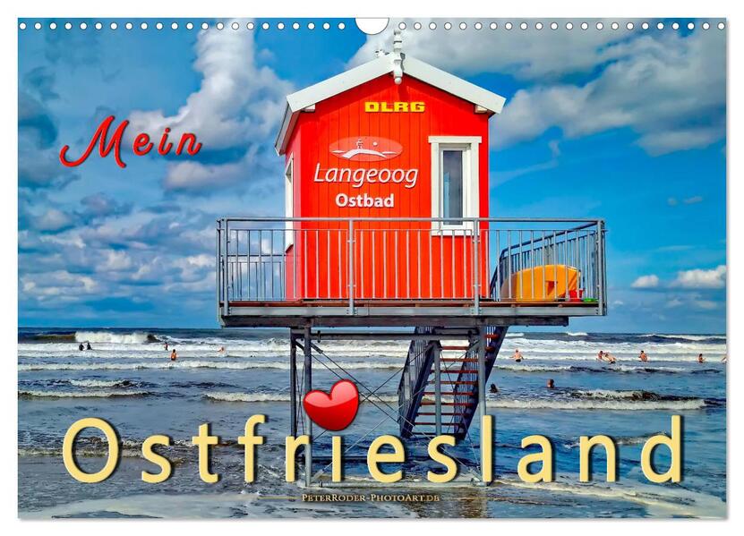 Mein Ostfriesland (Wandkalender 2026 DIN A3 quer) CALVENDO Monatskalender