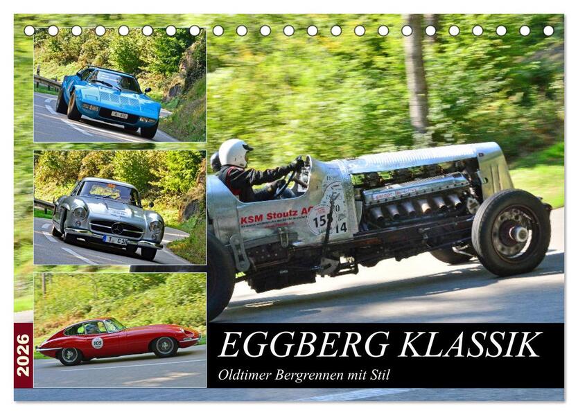 EGGBERG KLASSIK (Tischkalender 2026 DIN A5 quer) CALVENDO Monatskalender