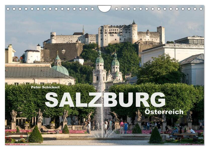 Salzburg - Österreich (Wandkalender 2026 DIN A4 quer) CALVENDO Monatskalender