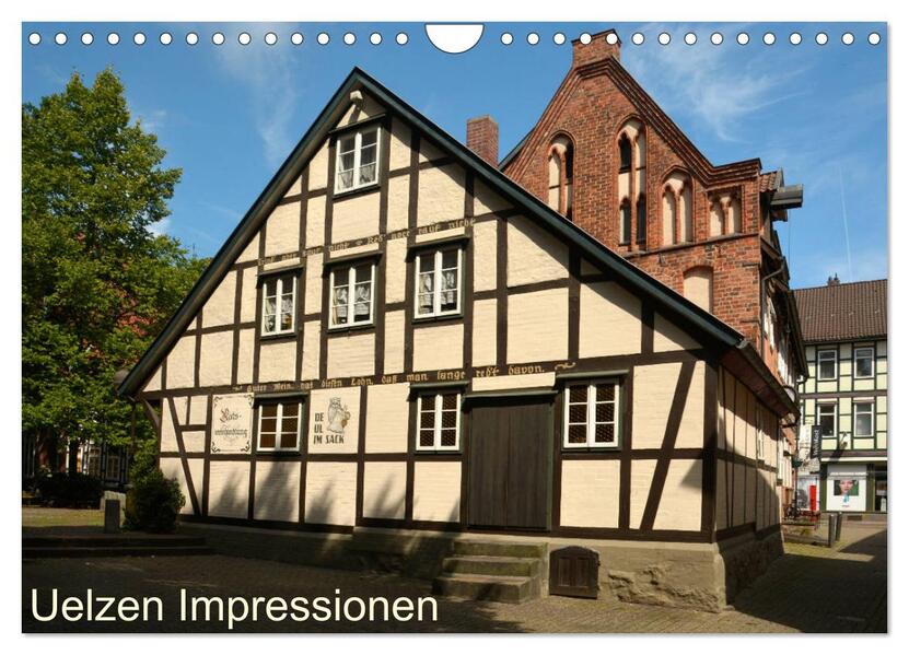 Uelzen Impressionen (Wandkalender 2026 DIN A4 quer) CALVENDO Monatskalender