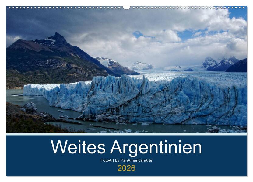 Weites Argentinien (Wandkalender 2026 DIN A2 quer) CALVENDO Monatskalender