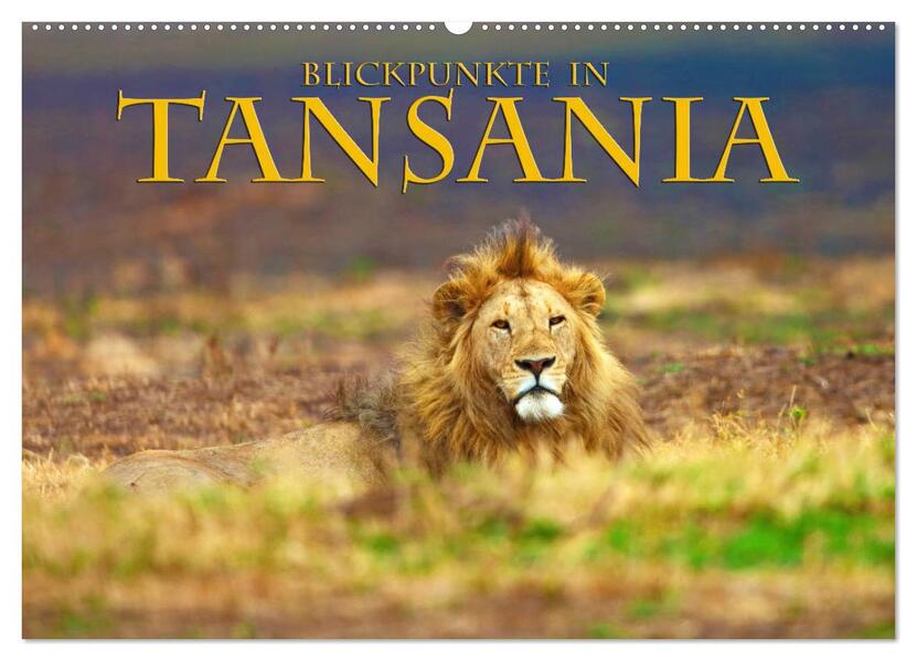 Blickpunkte Tansanias (Wandkalender 2026 DIN A2 quer) CALVENDO Monatskalender