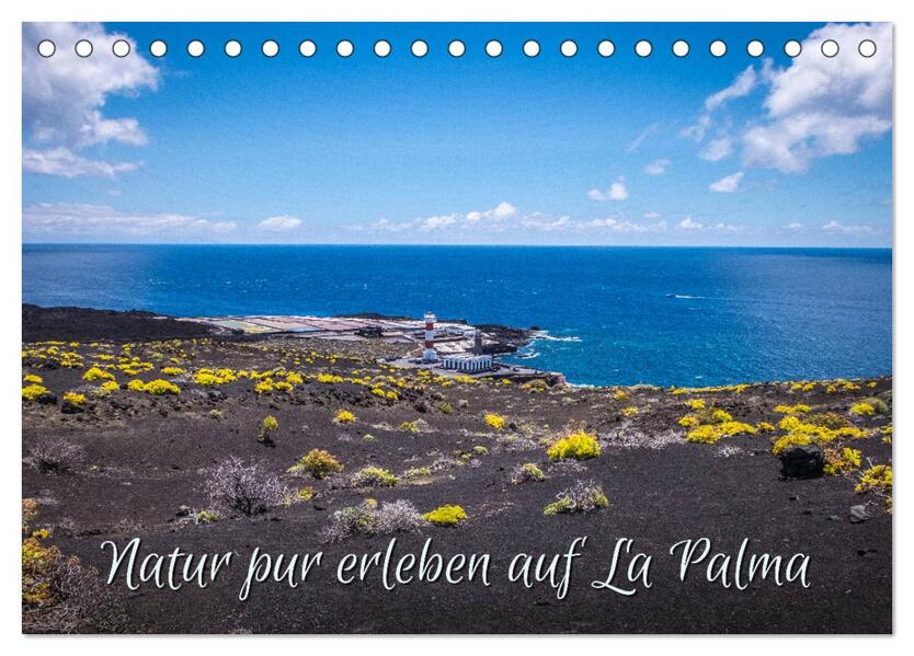 Natur pur erleben auf La Palma (Tischkalender 2026 DIN A5 quer) CALVENDO Monatskalender