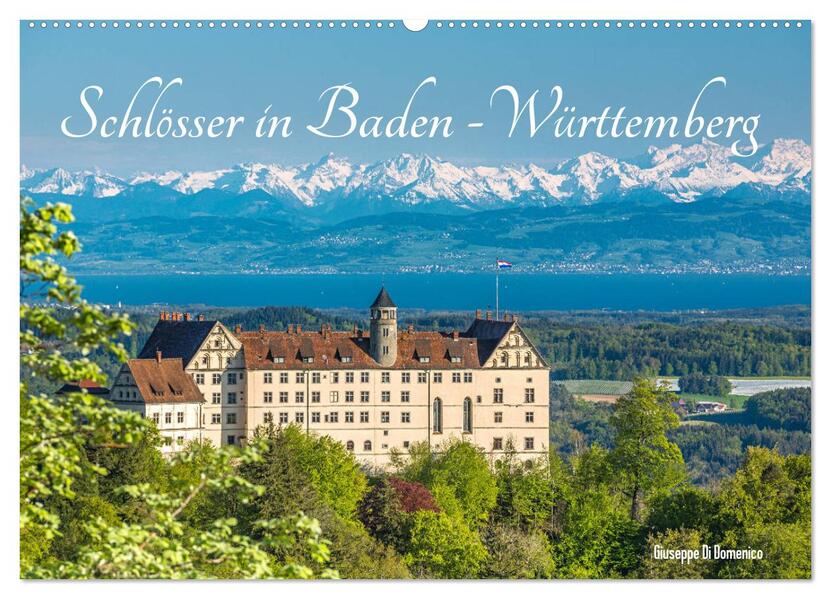 Schlösser in Baden-Württemberg (Wandkalender 2026 DIN A2 quer) CALVENDO Monatskalender