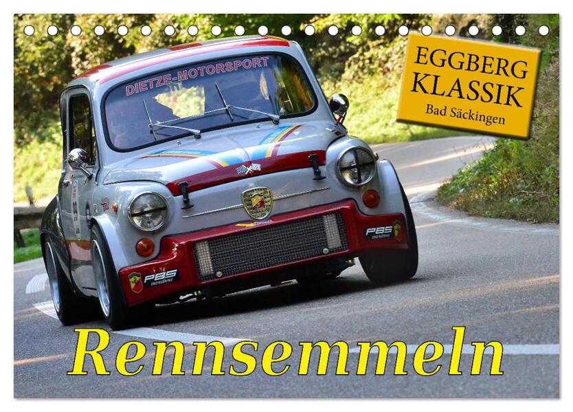 Rennsemmeln (Tischkalender 2026 DIN A5 quer) CALVENDO Monatskalender