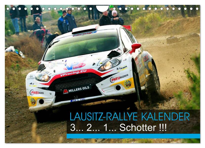Lausitz-Rallye Kalender (Wandkalender 2026 DIN A4 quer) CALVENDO Monatskalender