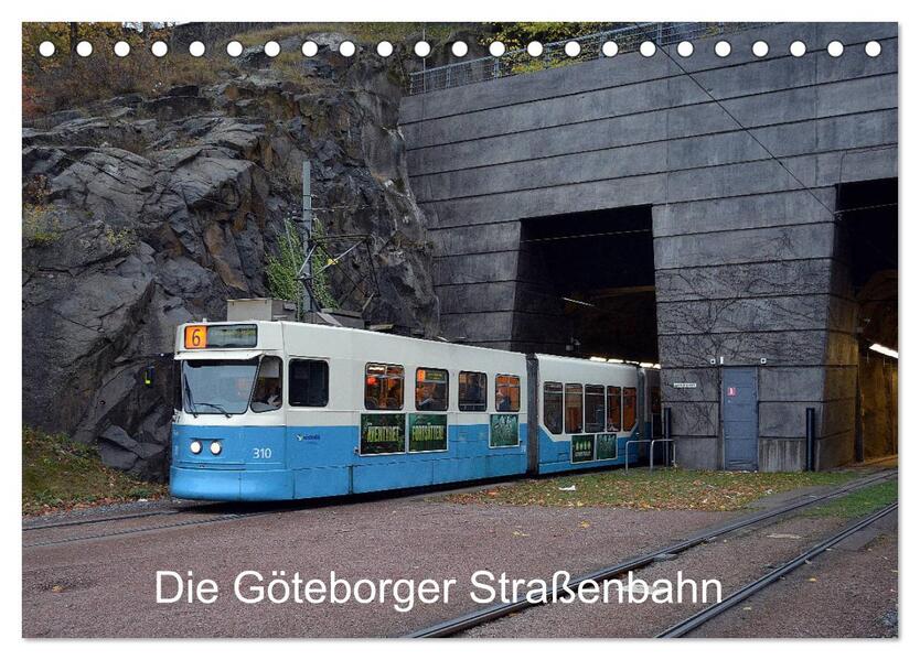 Die Göteborger Straßenbahn (Tischkalender 2026 DIN A5 quer) CALVENDO Monatskalender