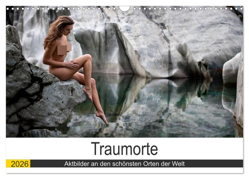 Traumorte (Wandkalender 2026 DIN A3 quer) CALVENDO Monatskalender