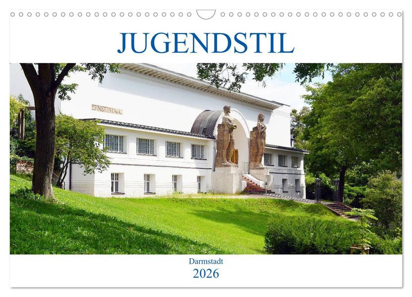 Jugendstil - Darmstadt (Wandkalender 2026 DIN A3 quer) CALVENDO Monatskalender