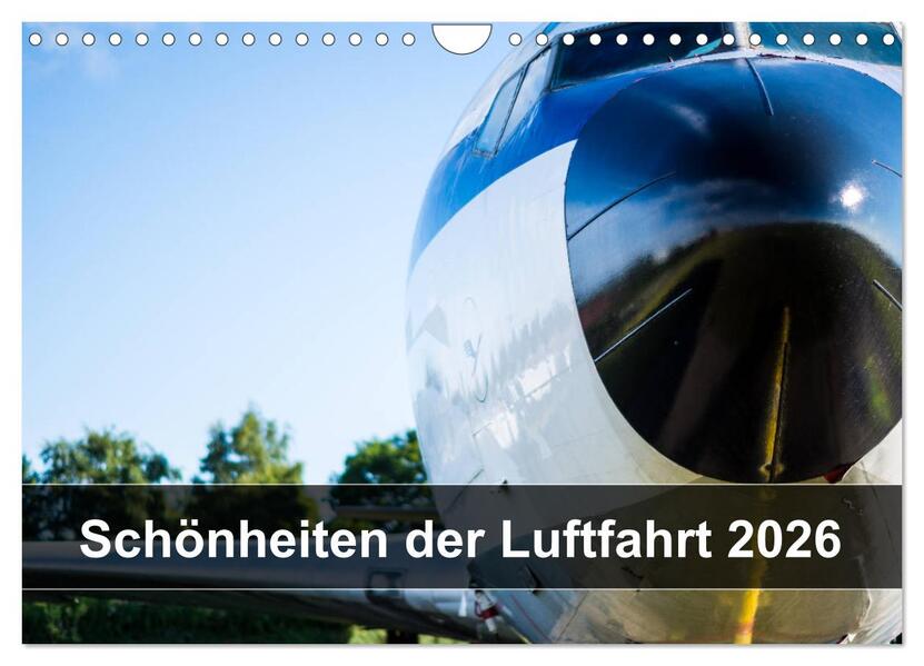 Schönheiten der Luftfahrt 2026 (Wandkalender 2026 DIN A4 quer) CALVENDO Monatskalender