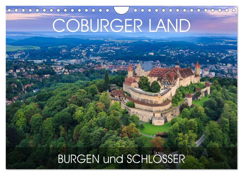 Coburger Land - Burgen und Schlösser (Wandkalender 2026 DIN A4 quer) CALVENDO Monatskalender