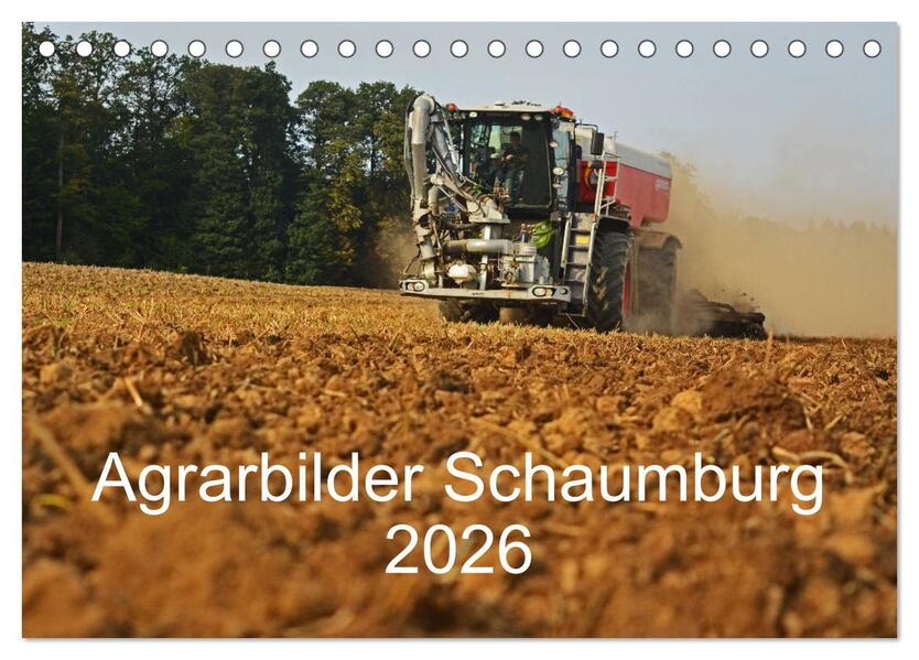 Agrarbilder Schaumburg 2026 (Tischkalender 2026 DIN A5 quer) CALVENDO Monatskalender