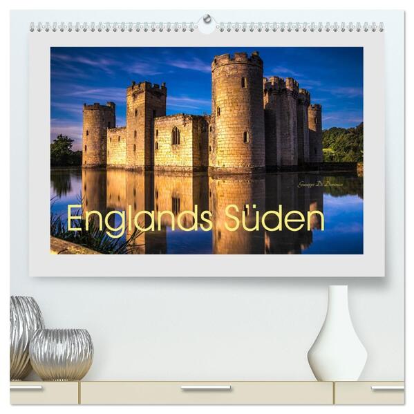 Englands Süden (hochwertiger Premium Wandkalender 2026 DIN A2 quer) Kunstdruck in Hochglanz