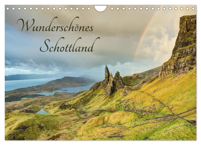 Wunderschönes Schottland (Wandkalender 2026 DIN A4 quer) CALVENDO Monatskalender