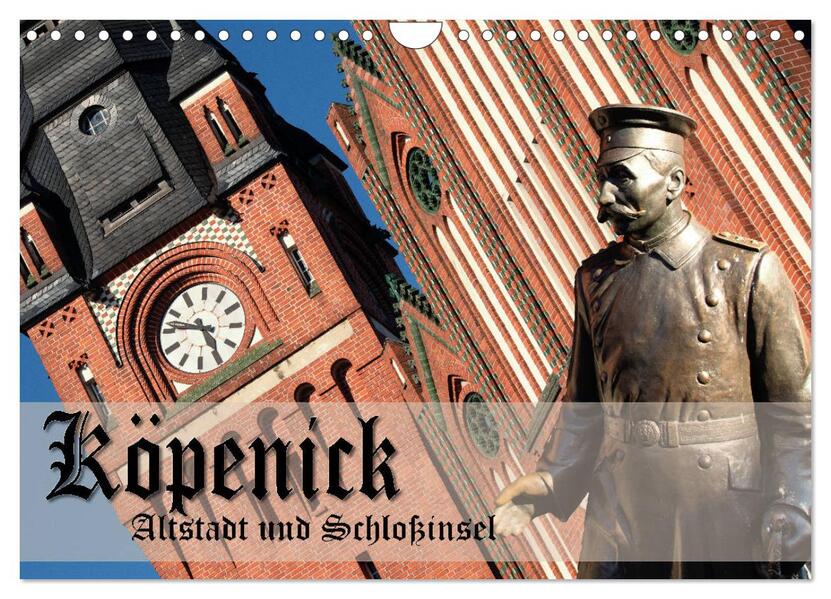 Köpenick - Altstadt und Schlossinsel (Wandkalender 2026 DIN A4 quer) CALVENDO Monatskalender