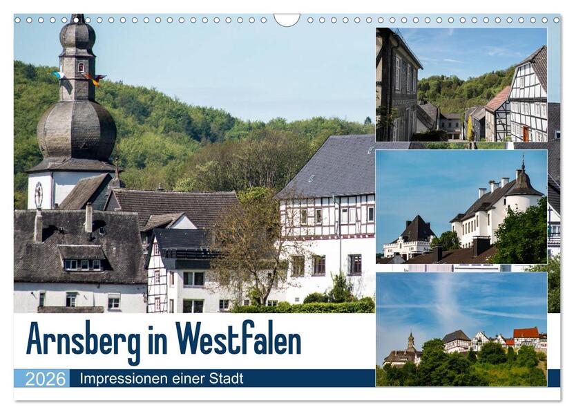 Arnsberg in Westfalen (Wandkalender 2026 DIN A3 quer) CALVENDO Monatskalender