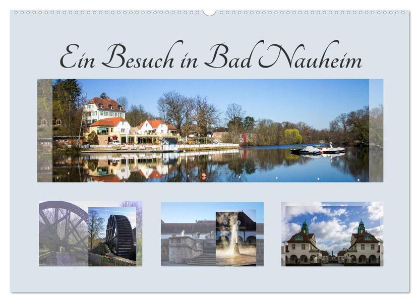 Ein Besuch in Bad Nauheim (Wandkalender 2026 DIN A2 quer) CALVENDO Monatskalender