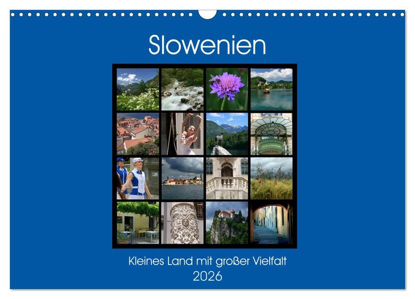 Slowenien (Wandkalender 2026 DIN A3 quer) CALVENDO Monatskalender