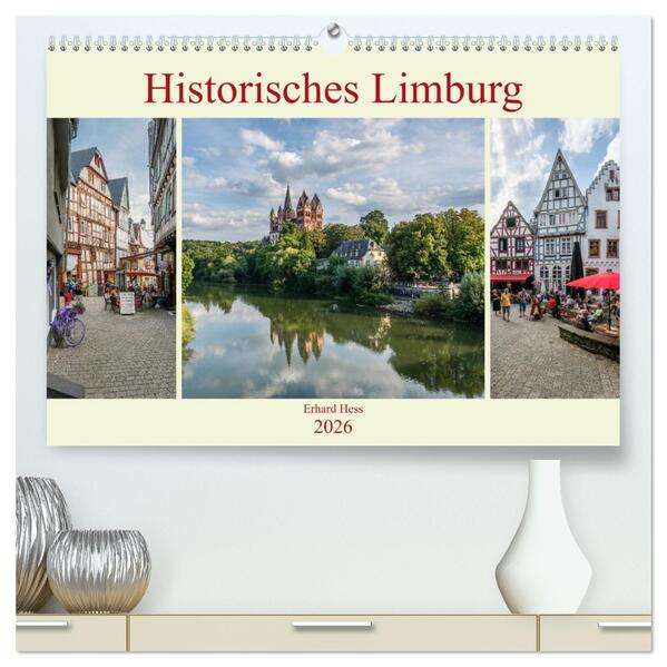 Historisches Limburg (hochwertiger Premium Wandkalender 2026 DIN A2 quer) Kunstdruck in Hochglanz
