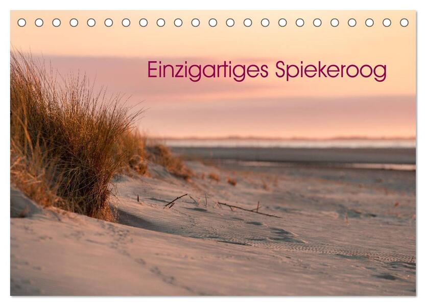Einzigartiges Spiekeroog (Tischkalender 2026 DIN A5 quer) CALVENDO Monatskalender