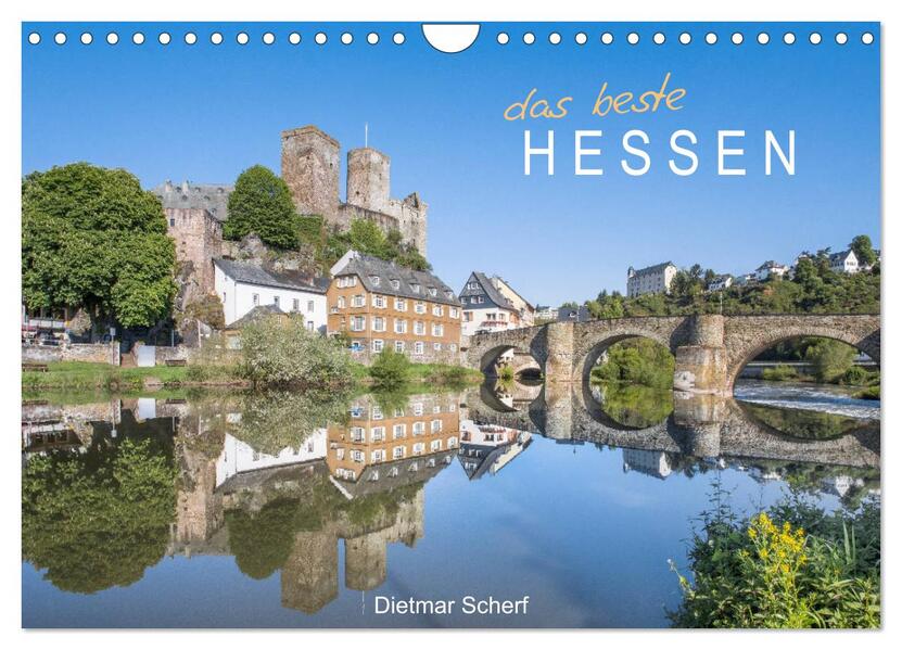 Das beste Hessen (Wandkalender 2026 DIN A4 quer) CALVENDO Monatskalender