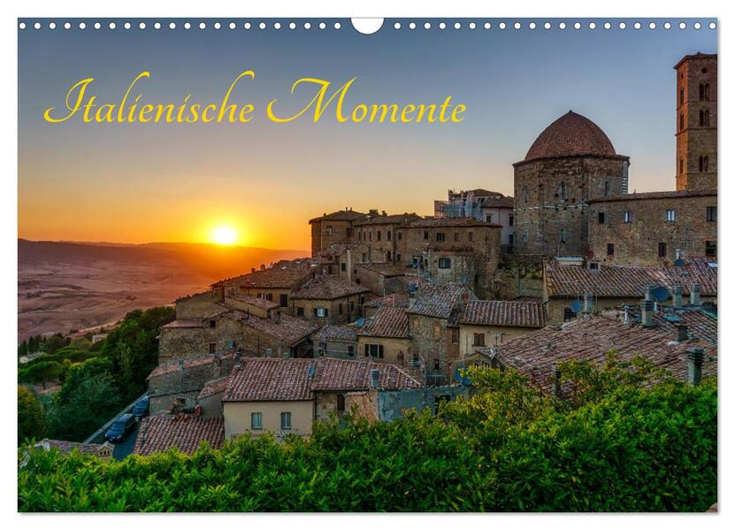 Italienische Momente (Wandkalender 2026 DIN A3 quer) CALVENDO Monatskalender